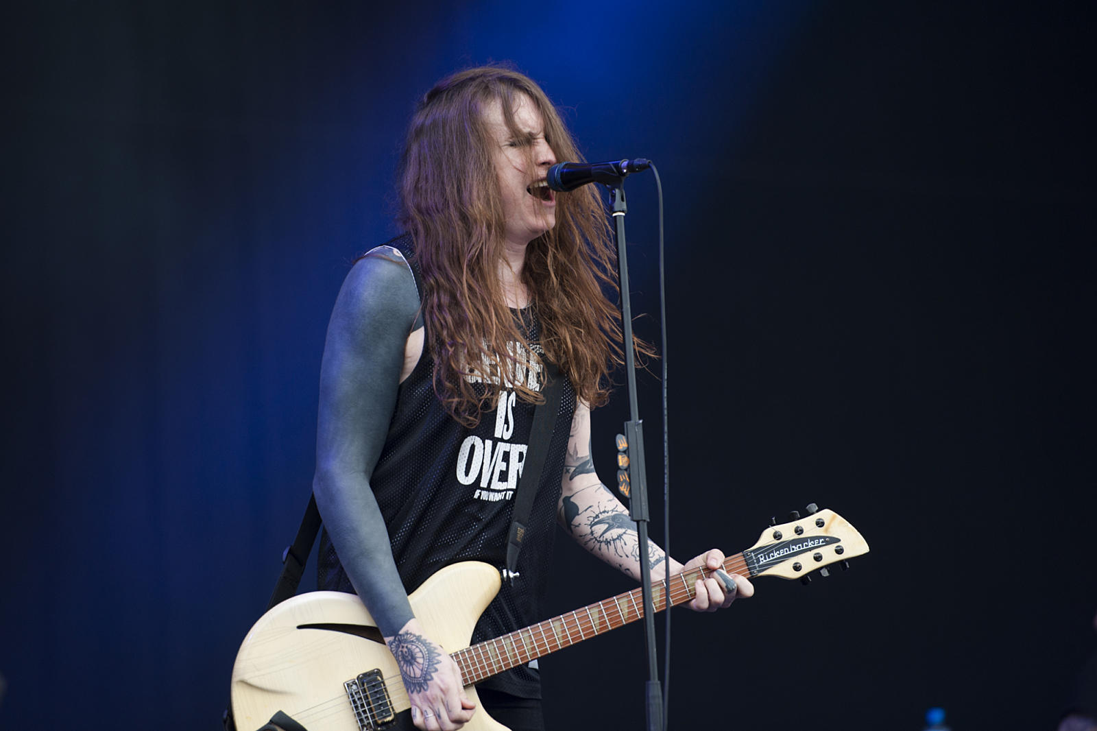 Against Me! feel right at home on the Reading main stage
