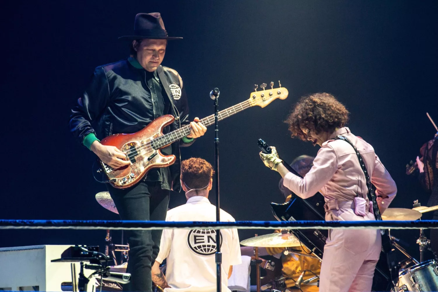 Jarvis Cocker joins Arcade Fire at Wembley for ‘…Running The World’