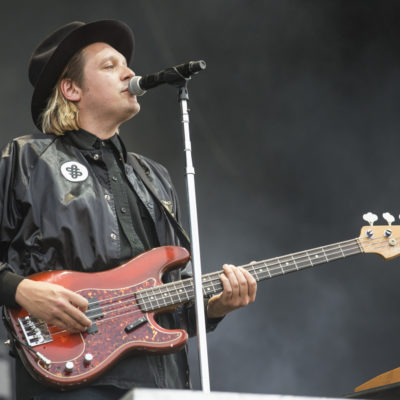 Arcade Fire's Win Butler performs his own song at karaoke