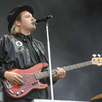 Arcade Fire’s Win Butler performs his own song at karaoke