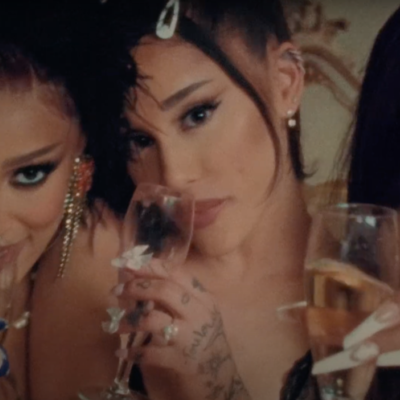 Ariana Grande links up with Doja Cat and Megan Thee Stallion for '34+35' remix video