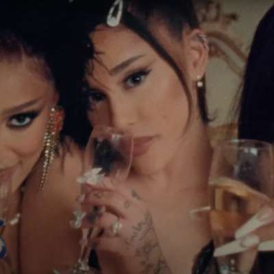 Ariana Grande links up with Doja Cat and Megan Thee Stallion for ‘34+35’ remix video