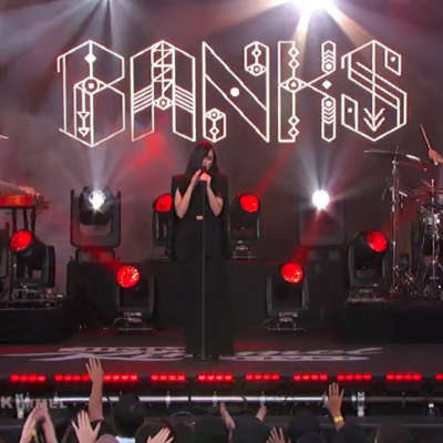 Watch BANKS make her television debut on Kimmel