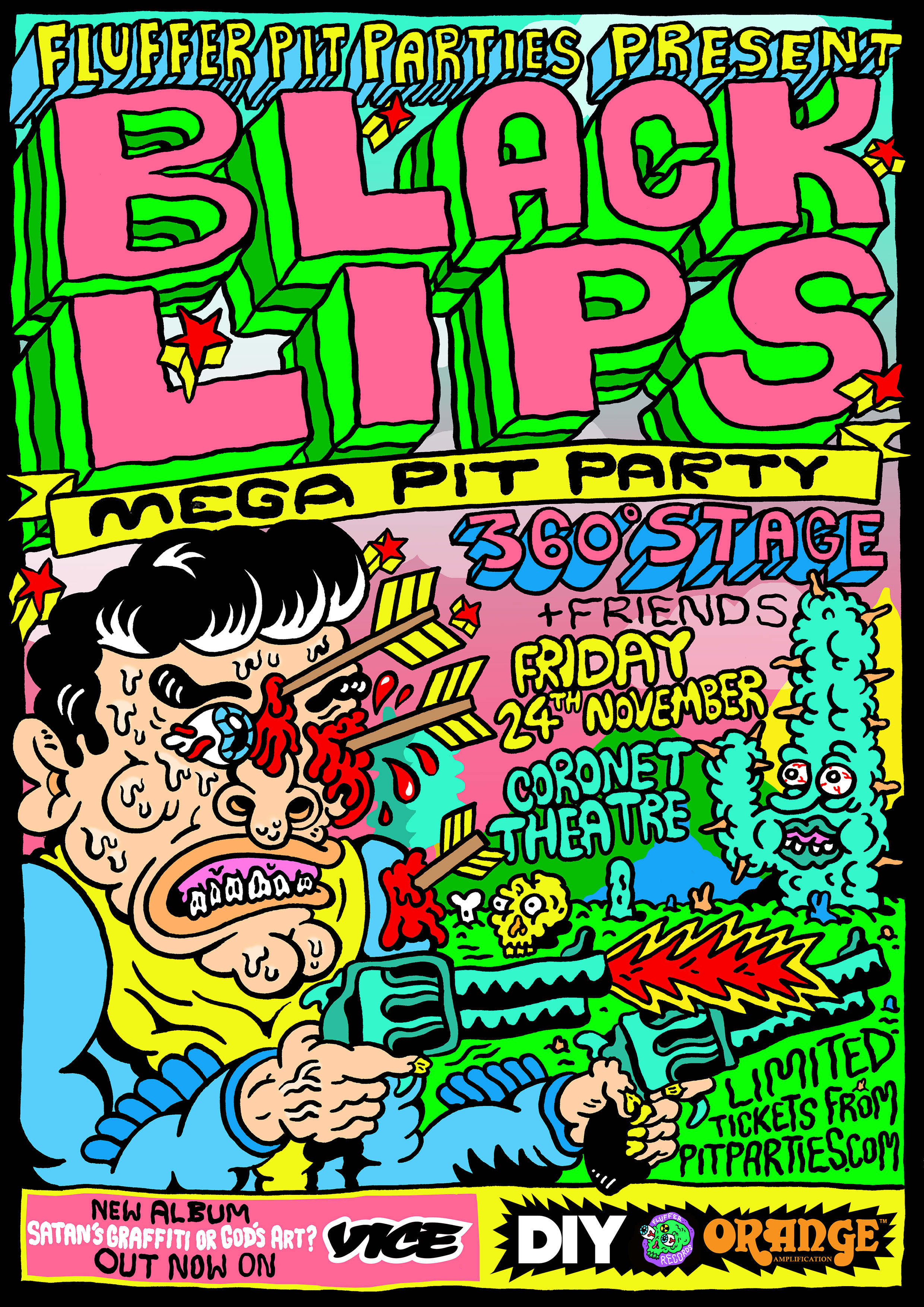 Black Lips announce massive Fluffer Pit Party!