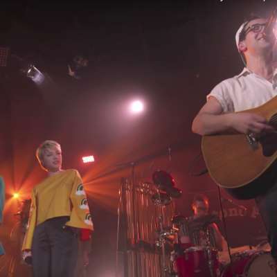 Lorde and Carly Rae Jepsen joined Bleachers on MTV Unplugged