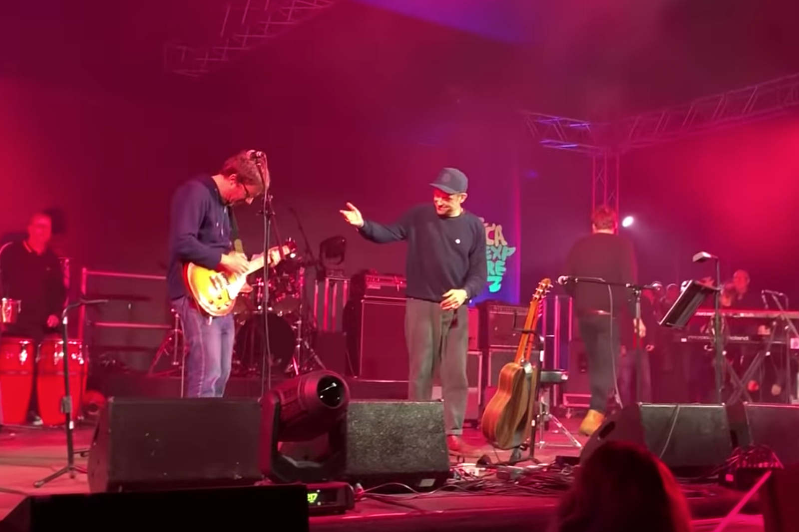 A surprise Blur reunion happened at the weekend...