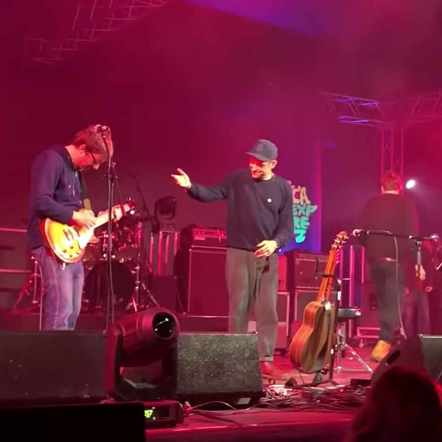 A surprise Blur reunion happened at the weekend...