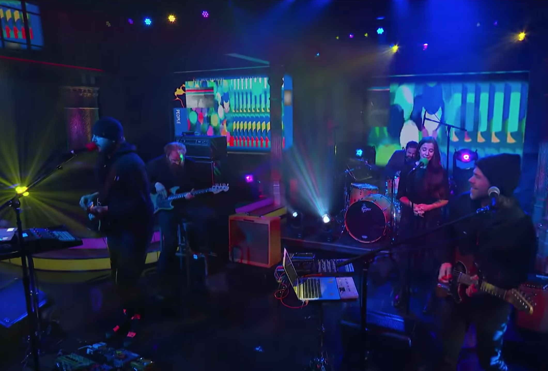 Bon Iver’s Justin Vernon and The National’s Aaron Dessner make tv debut as Big Red Machine