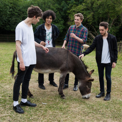 Childhood get painting for 'As I Am' video