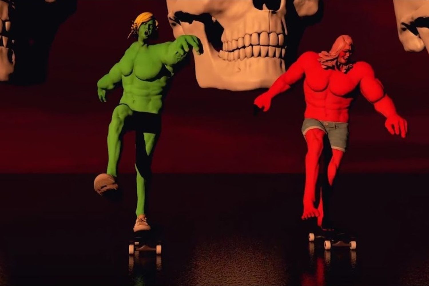 DZ Deathrays get surreal in the video for ‘Total Meltdown’