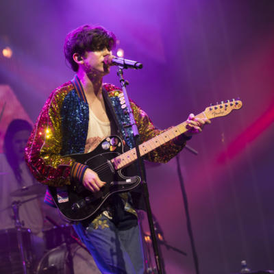 Declan McKenna graduates at Glastonbury 2017