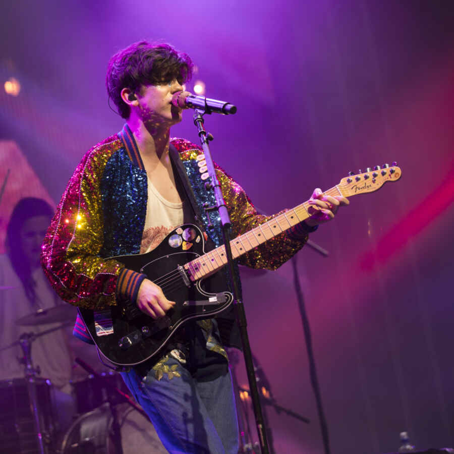 Declan McKenna graduates at Glastonbury 2017