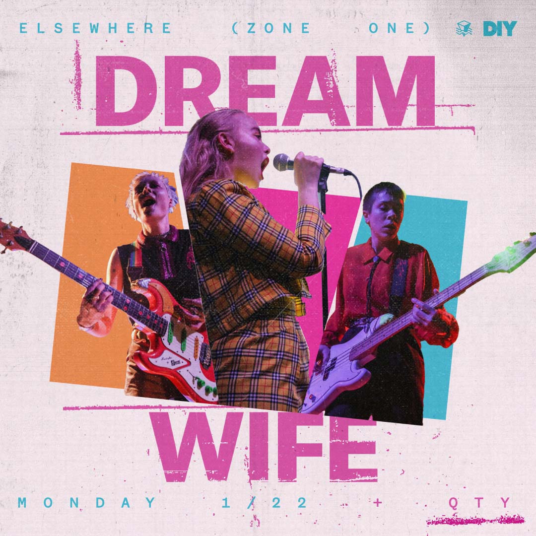 Dream Wife and QTY to play New York show for DIY in January