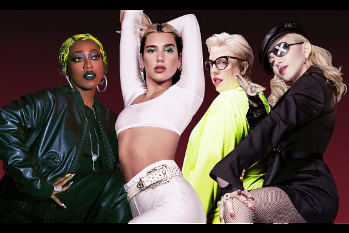 Dua Lipa Teams Up With Madonna Missy Elliott And The Blessed Madonna For Levitating Remix 3045