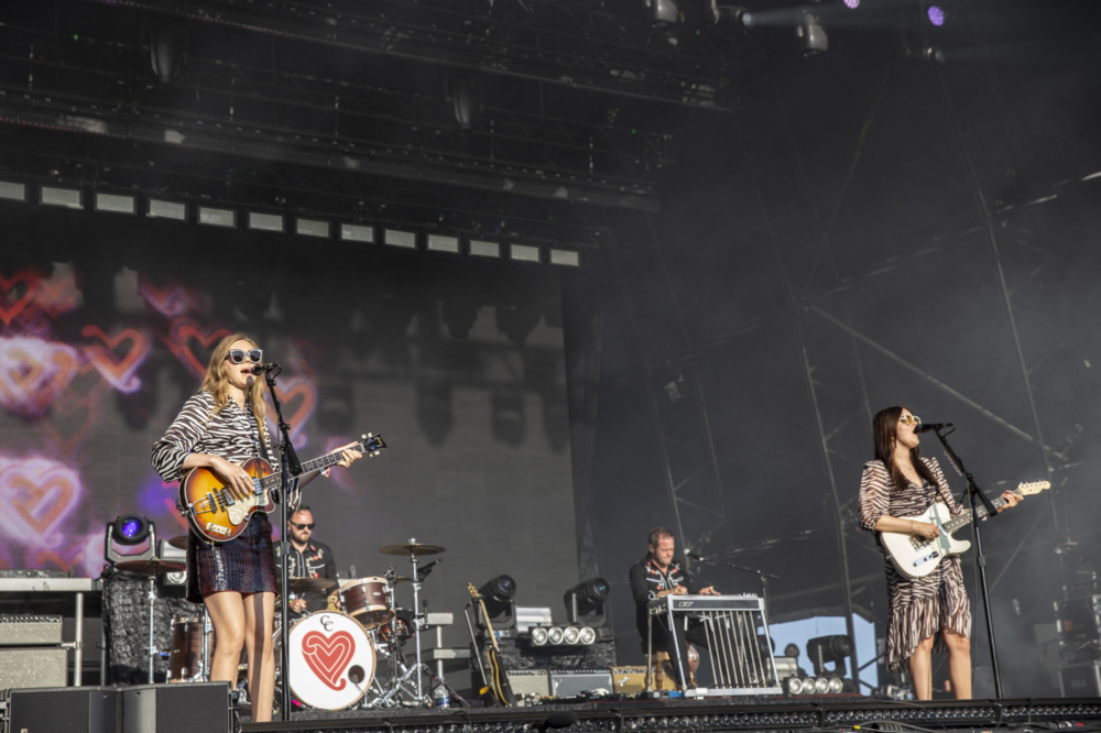 First Aid Kit cover Kate Bush and shine in the sun at Bestival 2018