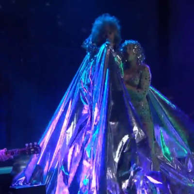 Watch The Flaming Lips and Miley Cyrus play ‘A Day In The Life’ on Conan