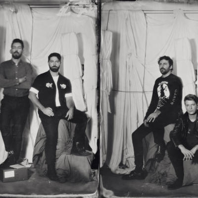 Foals are on the cover of the new issue of DIY!