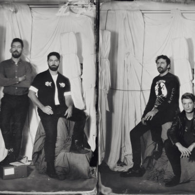 Foals are on the cover of the new issue of DIY!