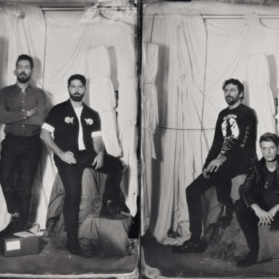 Foals are on the cover of the new issue of DIY!