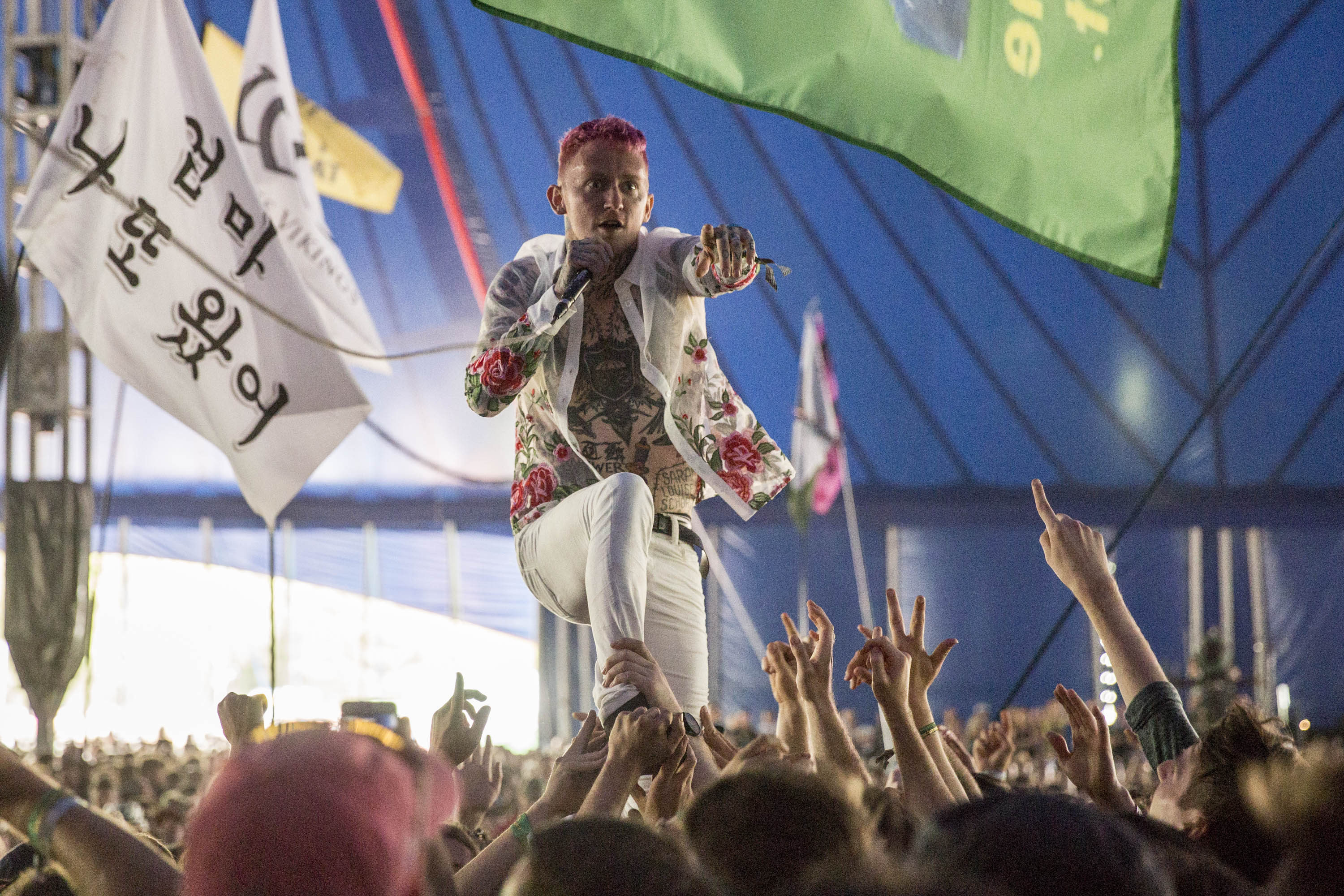 Frank Carter & The Rattlesnakes take Glastonbury 2017 out of its comfort zone