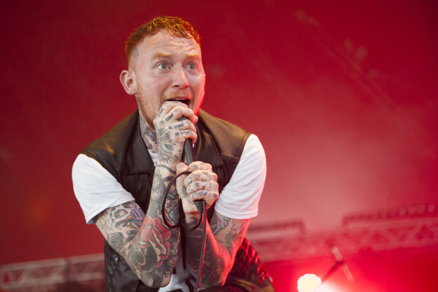 Frank Carter & The Rattlesnakes make it a family affair at Reading 2015