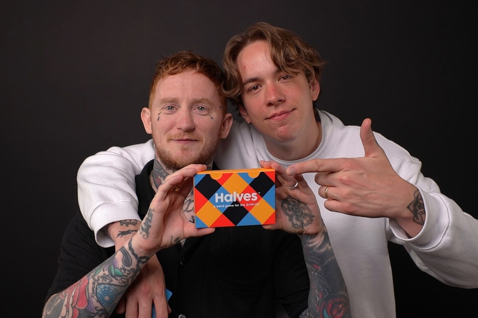 "It’s a party game" - Frank Carter talks new card game Halves