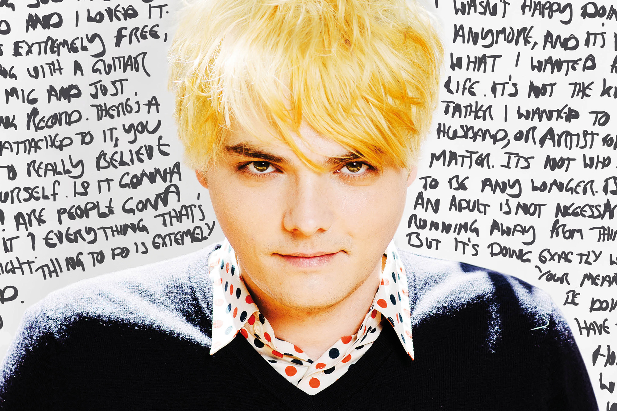 Gerard Way Diy S August 2014 Cover Star Revealed Diy