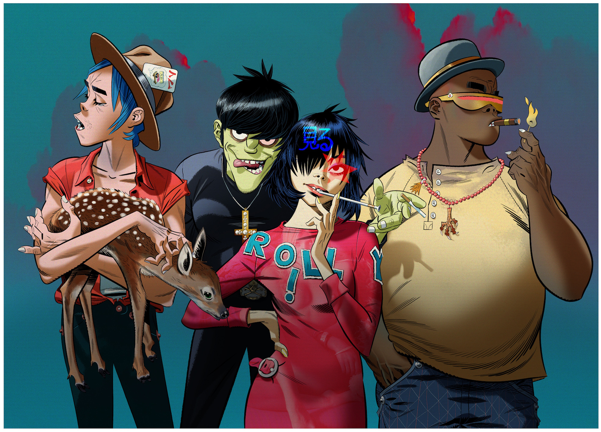 Gorillaz cover DIY’s November 2020 issue!