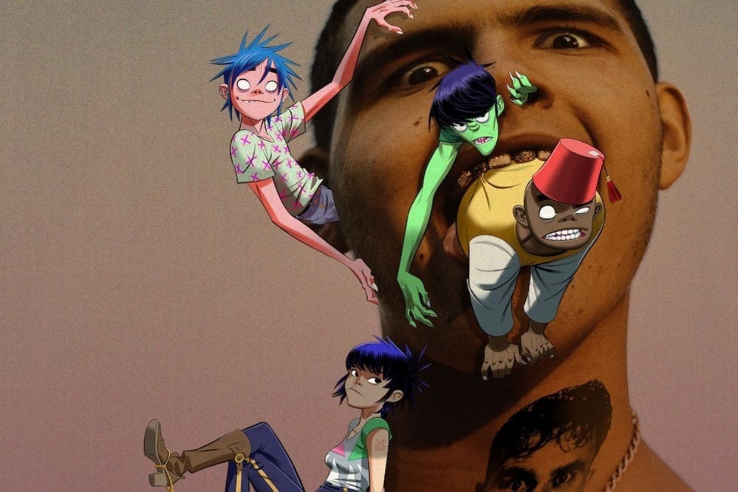 Gorillaz to release new music with slowthai and Slaves tomorrow