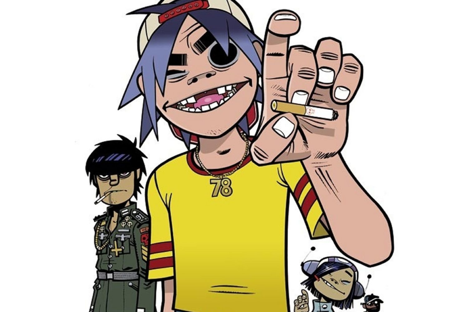 Jamie Hewlett teases Gorillaz studio footage