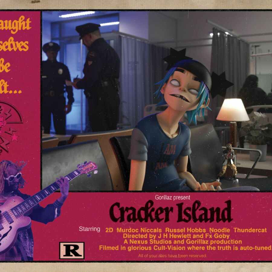 Gorillaz reveal 'Cracker Island' video