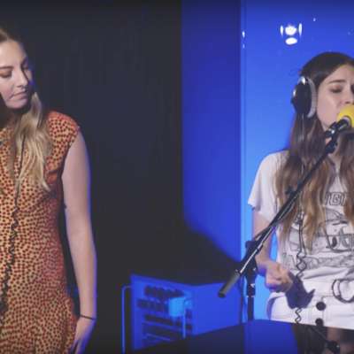 Watch Haim cover The Strokes for Radio 1’s Piano Session