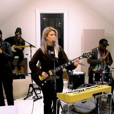 Hayley Williams performs 'Petals For Armor' tracks live