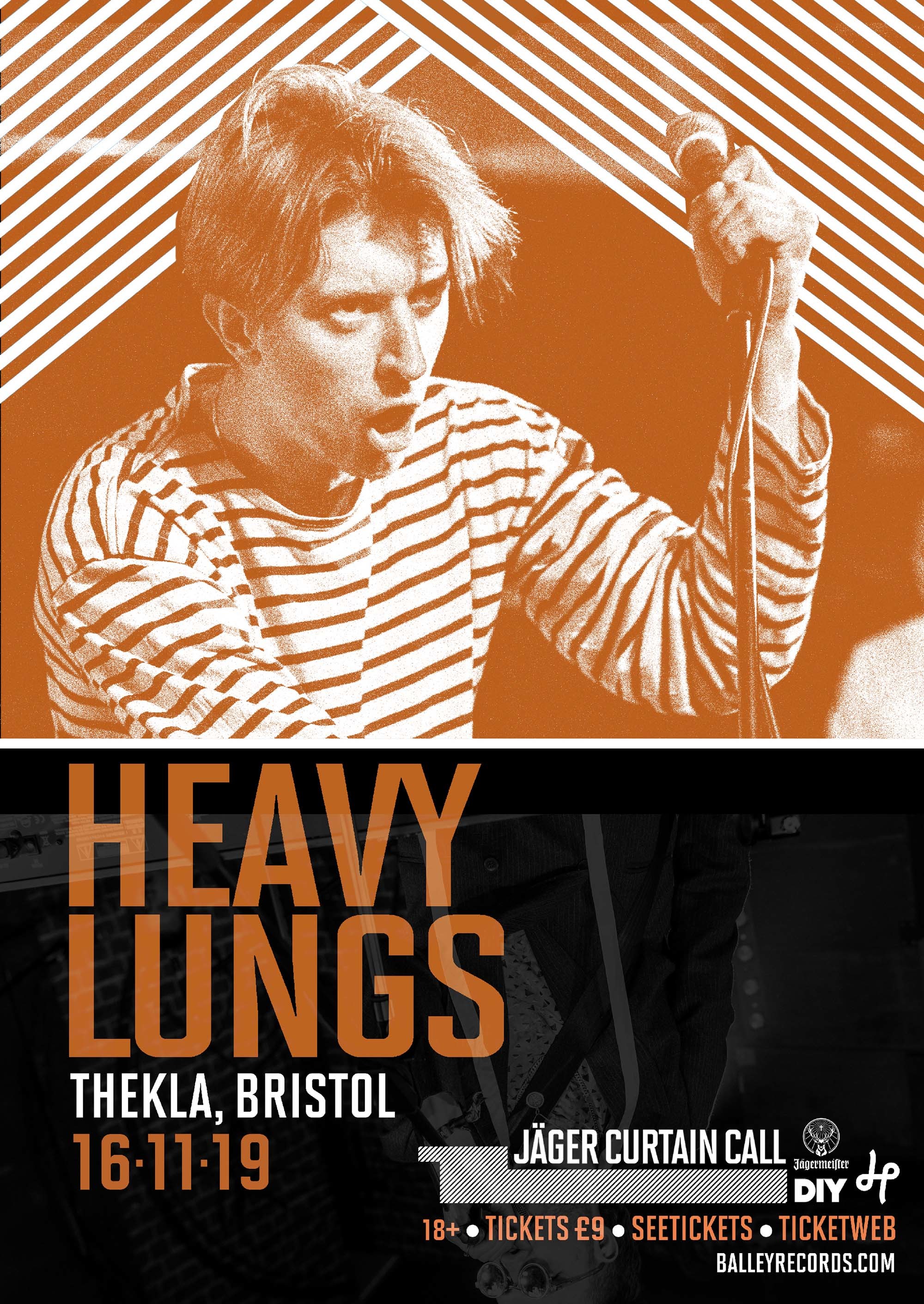 Heavy Lungs announce EP 'Measure' and UK/European tour