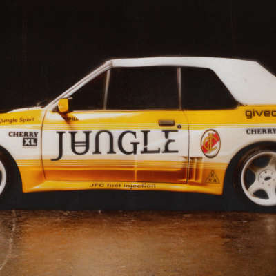 Jungle are auctioning off their iconic car