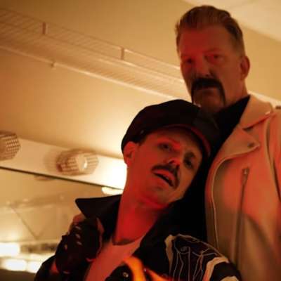 Josh Homme makes a cameo in Jake Shears’ new video for ‘Big Bushy Mustache’
