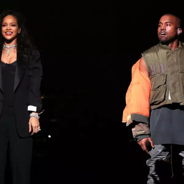 Kanye West surprises FYF Fest with an on-stage Rihanna collab