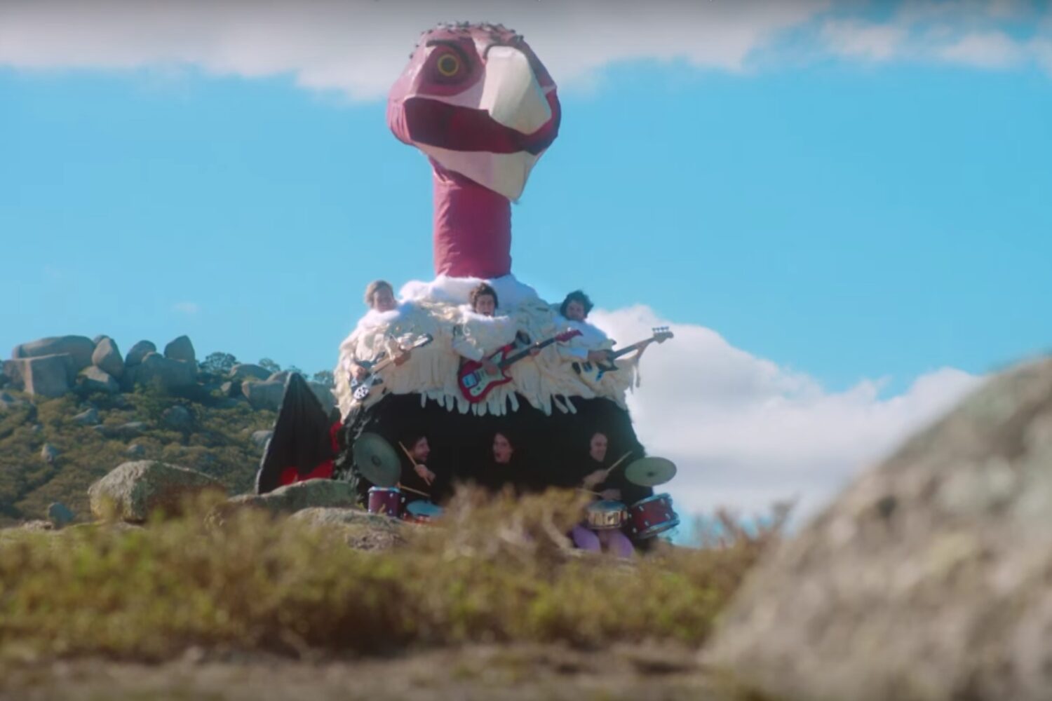 What the actual fuck is going on in this new King Gizzard & The Lizard Wizard’ video for ‘People-Vultures’?
