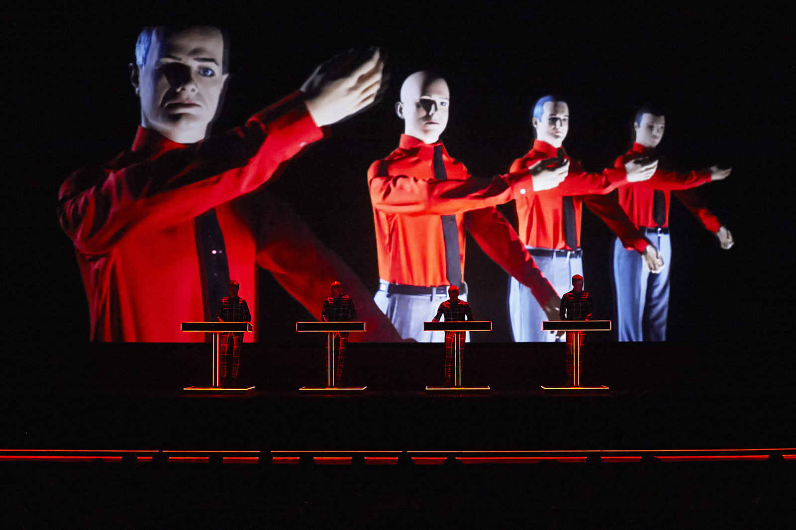 Kraftwerk to take their 3-D show to Bluedot 2019