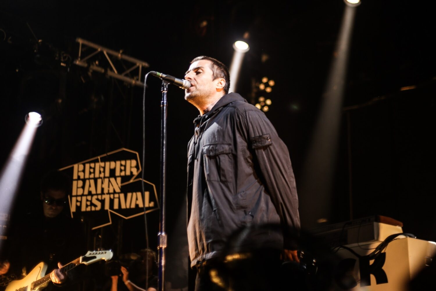 Liam Gallagher draws the crowds for a secret set at Day Two of Reeperbahn Festival