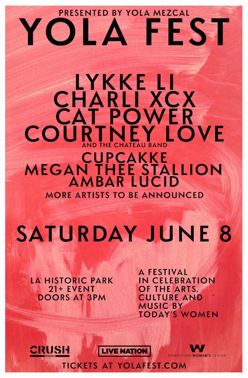 Lykke Li announces all female festival ft Charli XCX, Cat Power & more