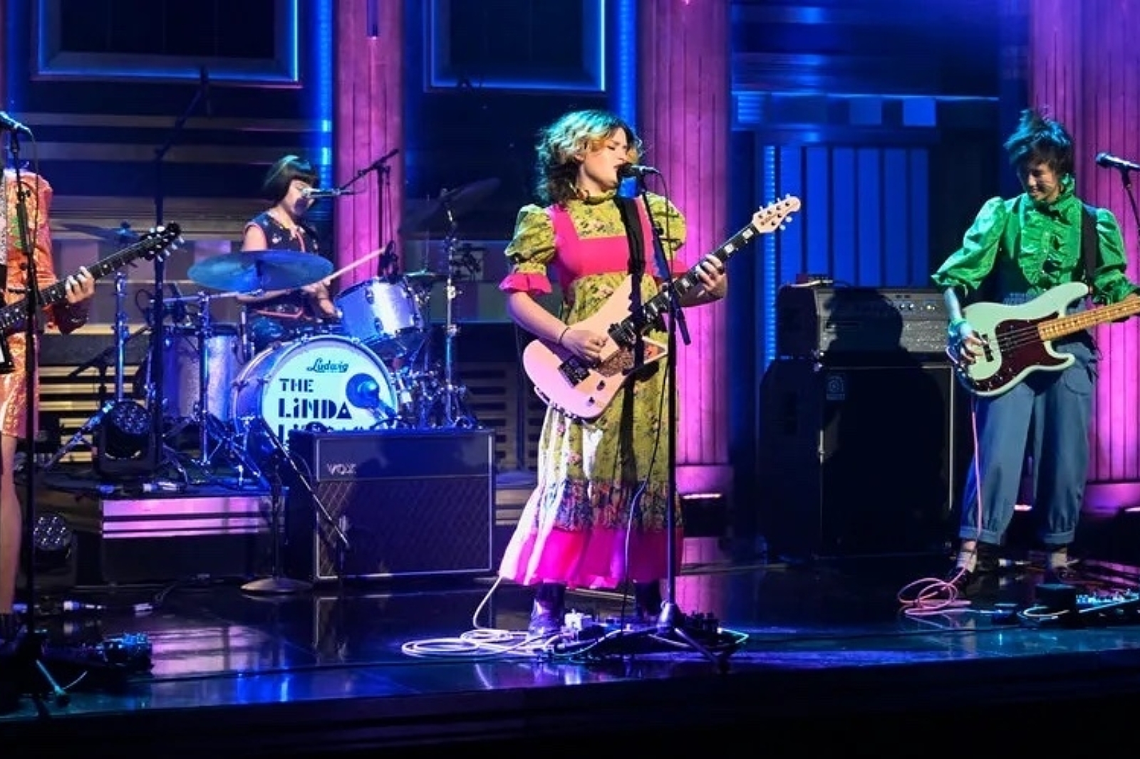 Watch The Linda Lindas play 'Oh!' on The Tonight Show