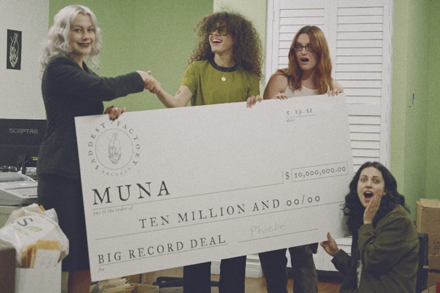 MUNA sign to Saddest Factory Records
