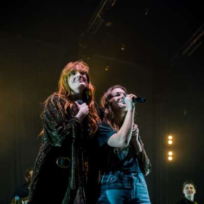 Watch Florence Welch join Maggie Rogers on stage at Brixton Academy