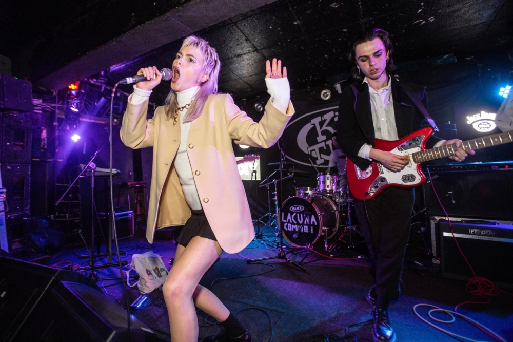 Lacuna Common, Crystal, Trudy and the Romance and Italia 90 deliver packed-out rooms on the DIY x Jack Daniel's Presents tour