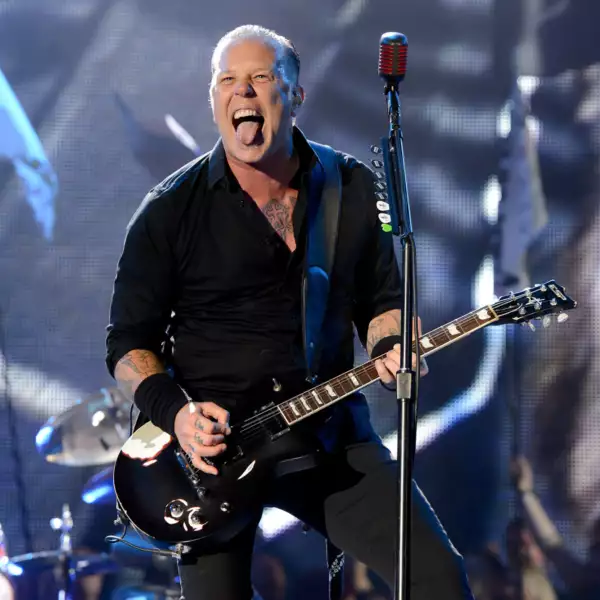 Metallica (heavy) rock their headline set at Glastonbury