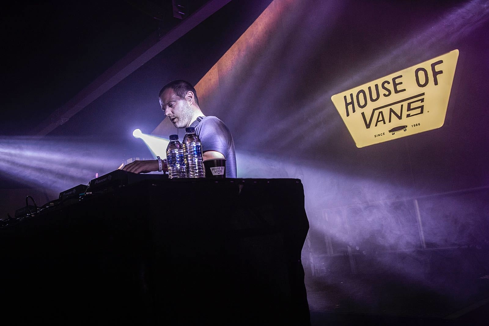 Mike Skinner gives Bestival a final night surprise on the DIY stage at the House Of Vans