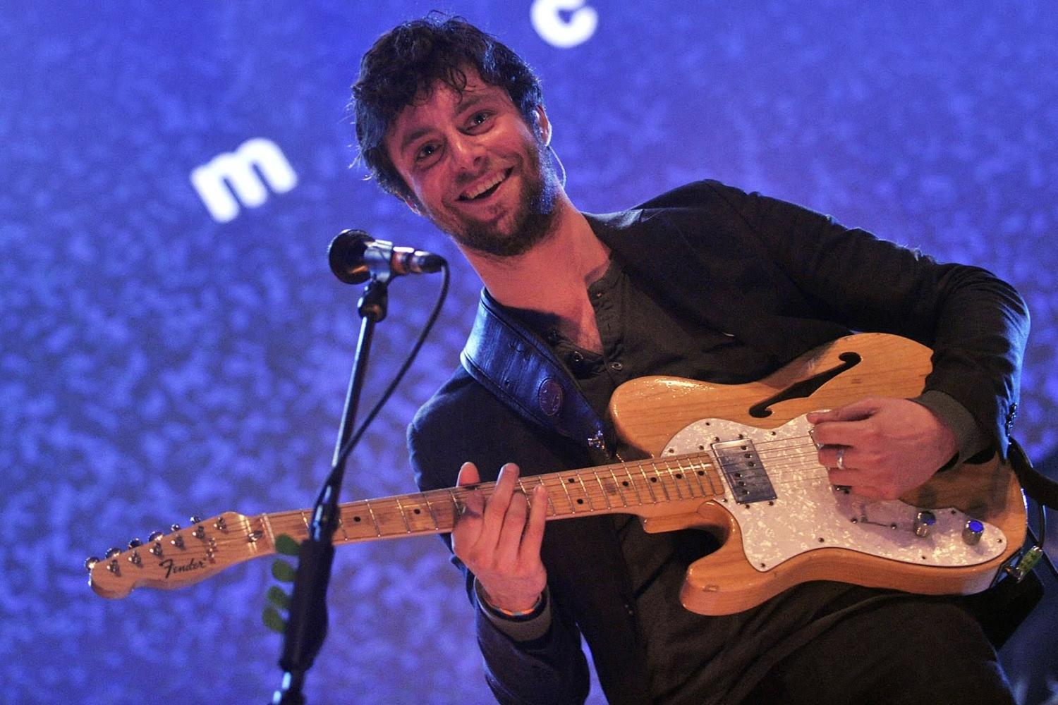 The Maccabees’ Felix White steps in for injured Yannis for Foals’ Mercury Prize performance