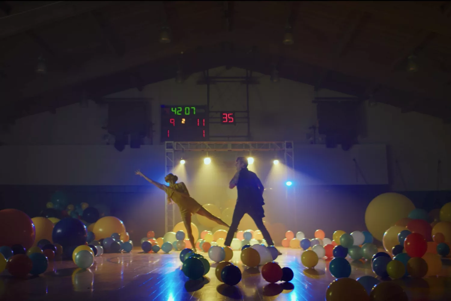 Go slow-dancing in a gym in The National's new video for 'Dark Side Of The Gym'