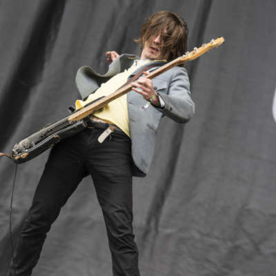 Palma Violets dig up gems from a shambles at Glastonbury 2015